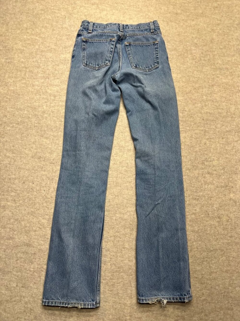 Vintage Rockies Slim Jeans Medium Wash Slim Straight Leg Extra Long 5 XLONG 90s - Picture 7 of 12